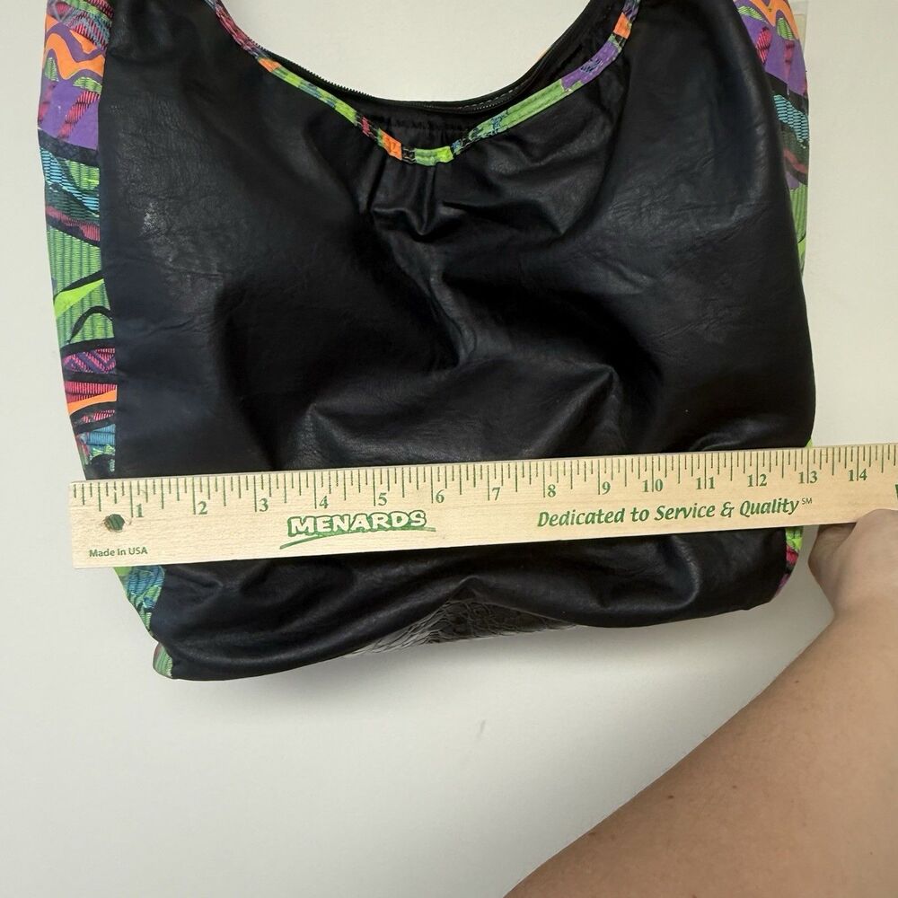 Vintage Y2K Coogi Handbag Hobo Shoulder Purse Satchel Colorful Logo NWT vintage - Picture 11 of 12